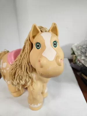 Vintage 1992 Cabbage Patch Kids CPK Pony Crimp N Curl Tan Horse • $15