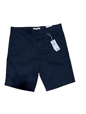 Vince Camuto Men's Shorts Size 32 Navy Blue Chino Flat Front  New With Tags • $30