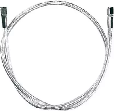 Magnum Braided Polished Stainless Universal 40  Brake Line AN-3 Fittings 5540 • $65.02