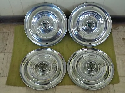 1955 Chrysler NEW YORKER Hub Caps 15  Set Of 4 Mopar Wheel Covers Hubcaps 55 • $199.95