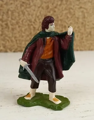 Lord Of The Rings Fellowship FRODO 2.75  Burger King/ NLP Figurine 2001 • £6.49