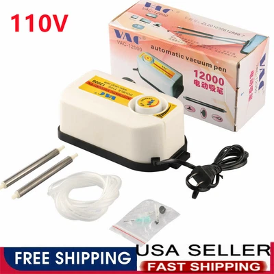 $26.09 • Buy 110V IC SMD BGA Chip Pick Up Tools Electric Pump Vacuum Suction Machine+ 2 Pens