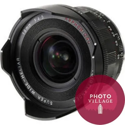 Voigtlander 15mm F/4.5 VERSION III Super-wide Heliar Asph M-mount Lens • $799