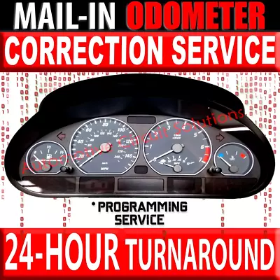 BMW E46 Speedometer Instrument Cluster [*Mileage ODOMETER CORRECTION SERVICE] • $99.99