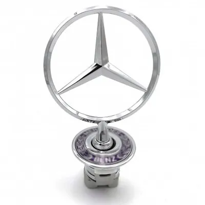 3D Star Hood Logo Emblem Badge For Mercedes Benz W210 W202 W203 C200 W211 Silver • $22.99