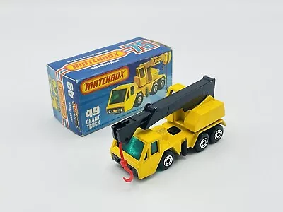 Matchbox Superfast 49 Crane Truck In Original Box • £0.99