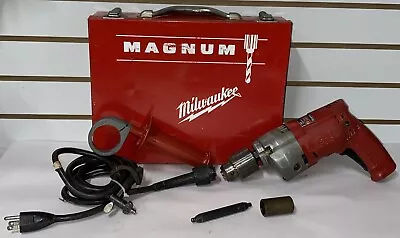 Milwaukee Magnum Corded Drill Hole Shooter 1/2  0234-1 W/ Case ETC • $65