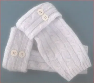 $33.49 • Buy Fingerless Gloves Lavender Purple 100% Wool S - M Small - Medium Mittens Cuffs