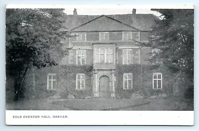 POSTCARD Cold Overton Hall Leicestershire Near Oakham/Rutland & Melton Mowbray • £7.99