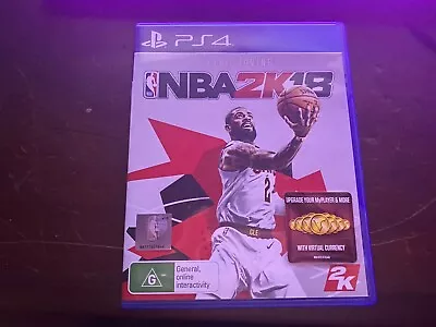 NBA 2K18 ( PS4 Game  With Book ) • $7.50