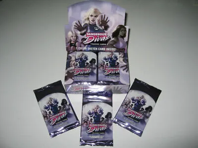 2011 Marvel Dangerous Divas Series 1 OPEN BOX 24 SEALED Packs NO Sketch • $199.99