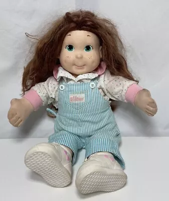 Vtg 1986 Playskool My Buddy Kid Sister Doll Auburn Brown Red Hair Green Eyes 21  • $39.99