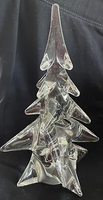 $69.29 • Buy Rare Genuine 25% Lead Crystal Glass Christmas Tree Made In Japan Vintage Unique