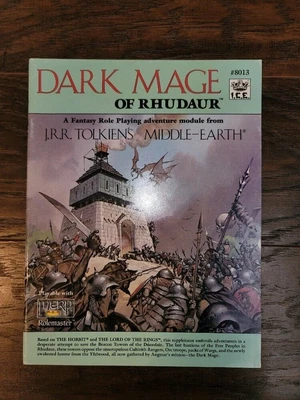 £143.77 • Buy MERP Dark Mage Of Rhudaur #8013 MINT Middle-Earth Role Playing