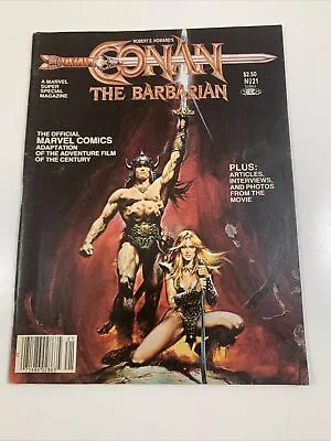 Conan The Barbarian Marvel Super Special Magazine 1982 Comic Book No.21 VG #838 • $6.99