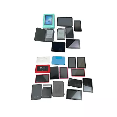 Tablets Job Lot Amazon Mixed For Parts/ Not Working X 14 Black Red Blue • £30