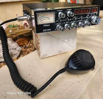 Custom Galaxy DX-959 / 40 Channel AM/SSB Mobile CB Radio • $279.95