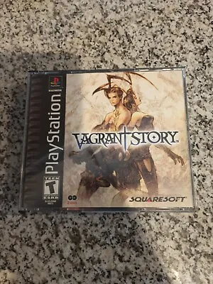 $75 • Buy Vagrant Story PlayStation 1 Complete Black Label W/Manual 