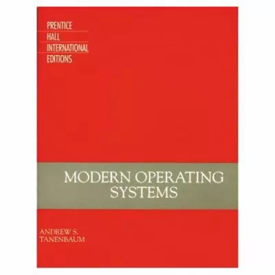 Modern Operating Systems Paperback Andrew S. Tanenbaum • $7.05