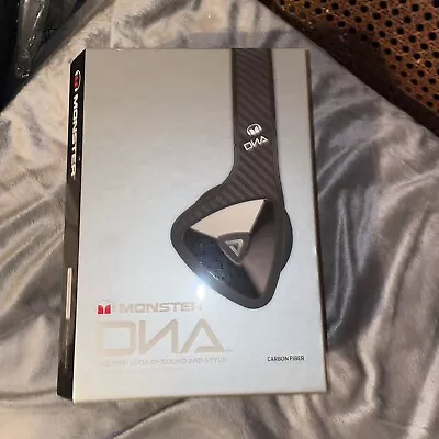 New Monster DNA On-Ear Headphones With Control Talk Functionality Carbon Fiber • $120