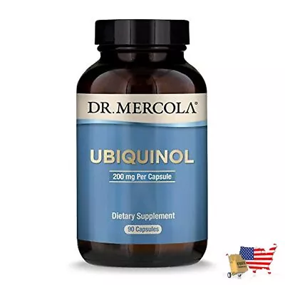 Dr. Mercola Ubiquinol Dietary Supplement 200 Mg 90 Servings (90 Capsules) Su • $207.97