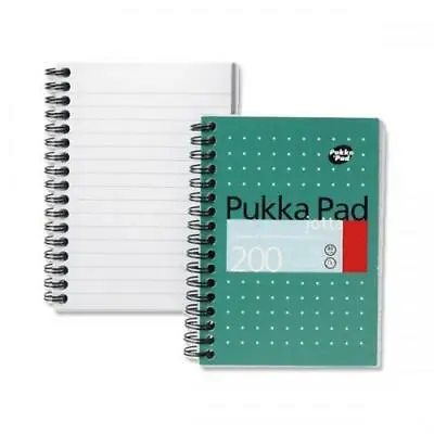 Pukka Pad Metallic Jotta Notepads Notebook A4 A5 A6 • £2.78