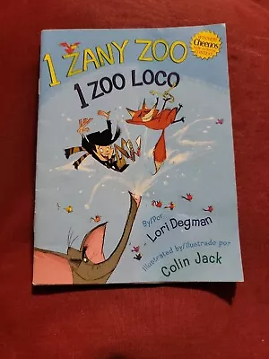 Cheerios Promo Spanish/English Bi-Lingual KIDS' BOOKS '1 Zany Zoo/1 Zoo Loco' • $2.99