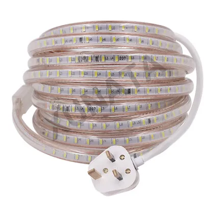 220V 240V LED Strip Lights 3014 Waterproof Commercial Under Cabinet Lamp+UK Plug • £13.91