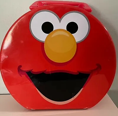 Elmo Red Lunch Box Tin Box Company  - Mini **USED • $16