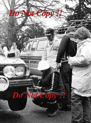 £4 • Buy Stig Blomqvist & Bjorn Cederberg Saab 99 Turbo RAC Rally 1979 Photograph 3