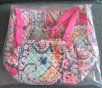 Vera Bradley WILDFLOWER PAISLEY Carson Hobo Bag Full Size NWT • $34.95