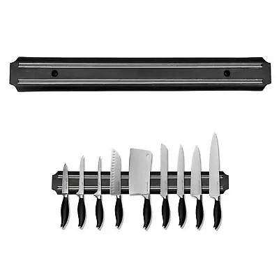 Magnetic Knife Holder Kitchen Home Utensils Rack Large Storage Strip Mount Bar  • £4.87