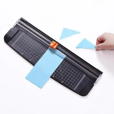 Heavy Duty A4 Photo Paper Cutter Guillotine Ruler Home Office Tool Card Trimmer • £8.49