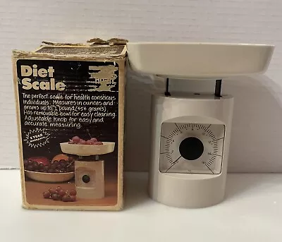 Vintage Hoan Diet Scale Measures Up To 1 Pound With Box 1985 • $8