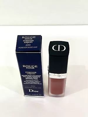 Dior Rouge Forever Transfer Proof Lipstick #400 Forever Nude Line. New With Box • $24.99