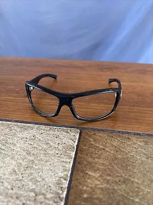 Von Zipper Absinthe Sunglasses Black Gloss Frames Only Italy Vintage • $34.95