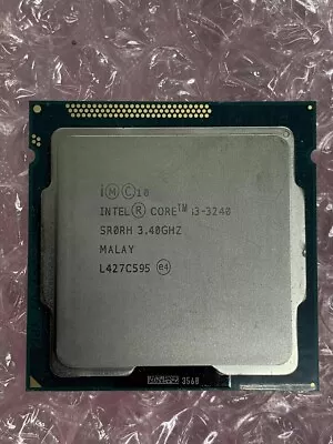 Intel Core I3-3240 3.4GHz CPU Processor (SR0RH) • $0.99