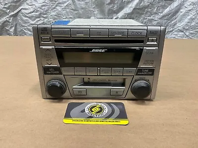 04-05 Mazda Miata OEM MSM Bose Double Din Radio Unit CD 6 Disk Tape Rare 4H64 #1 • $399.95