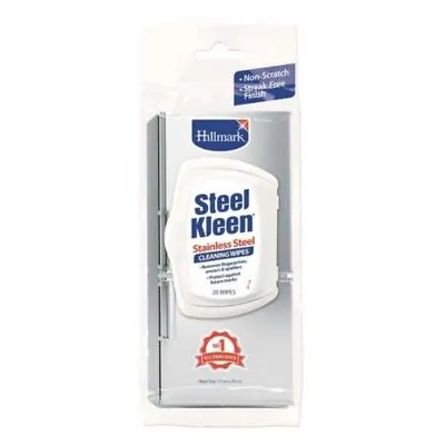 Selleys Hillmark Steelkleen Wipes H21 - 20pk • $10.90
