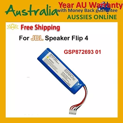 Suitable JBL Flip 4 Kaleidoscope Bluetooth Audio Battery GSP872693 01 Speaker • $18.95