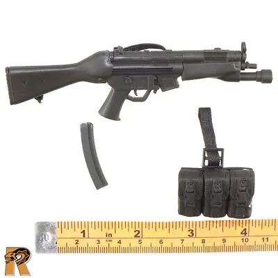 Swat Commander - MP5 Machine Gun W/ Pouch - 1/6 Scale - 21 Toys Action Figures • $4.99