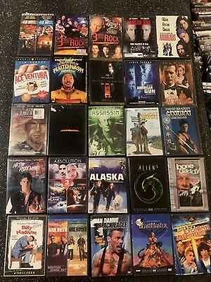 $10 • Buy #2 80's 90's Action & Comedy DVD  LOT PICK & CHOOSE $4 Flat Combined Shipping