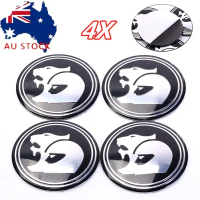 4pcs Holden Wheel Hub Cap Sticker HSV Style Center Caps Black 56MM • $8