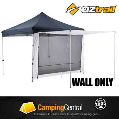 $76.95 • Buy OZTRAIL MESH & SOLID 3m ZIP DOOR WALL For Deluxe Pavilion Gazebo Walls