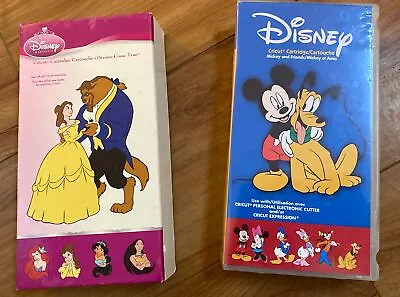 2 Disney Cricut Cartridges Dreams Come True Mickey And Friends • $19.99