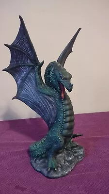 Vintage Large Ceramic Dragon Statue 17  X 9  • $40