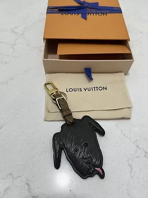 Louis Vuitton X Grace Coddington Dog Keychain/Bag Charm • $455