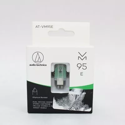 Audio-Technica AT-VM95E Dual Moving Magnet Stereo Cartridge • $67.99