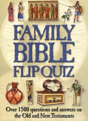 Family Flip Quiz: Bible By Janet Dyson Spiral Bound Book The Cheap Fast Free • £3.90