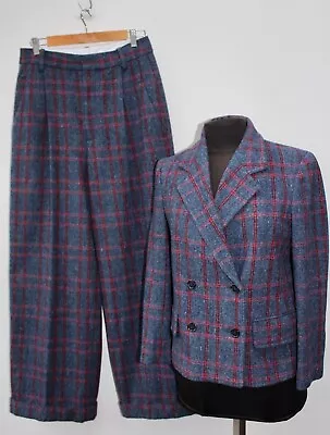 £175 • Buy Marc By Marc Jacobs Womens Two Piece Checked Tweed Suit, Size S/UK 10